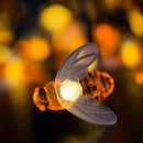Solar String LED Lights with Bee Design for Garden, Party & Holiday Decor - Discontinued