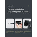 Solar Wall Lights for Outside with Waterproof & Motion Sensor