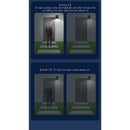 Solar Wall Lights for Outside with Waterproof & Motion Sensor