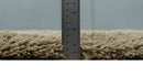 Solid 3x5, 4X6 and 5x7 Hand Woven Shag Brown Soft Viscose Area Rug