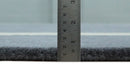 Modern Solid Gray and Beige Hand Tufted Wool Area Rug