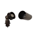 Outdoor Spotlight with Removable Angled Shroud Body