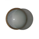 Solid Brass Flat PAR36 In-ground Well Light Cover Kit