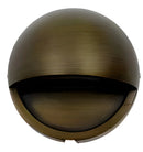 Solid Brass Half Moon Puck Light Fixture