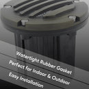 Solid Brass MR16 In-Ground Light Well Cover Kit