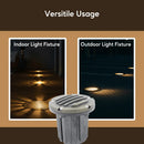Solid Brass MR16 In-Ground Light Well Cover Kit