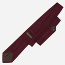 Chianti - Burgundy Silk Grenadine Tie