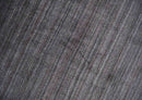 Solid Charcoal Scandinavian 5x7 Blended Wool Flatwoven Area Rug