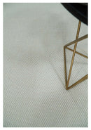 Solid Ivory White Hand made Dari Multi size 5x8, 5x7 and 8x11 Area Rug, Layering, Kids Rug | SOL7