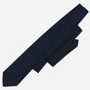 Cavour - Dark Navy Silk Grenadine Tie