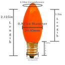 Solid Orange Lights