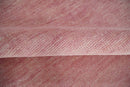 Solid Pink 8x10 Modern Contemporary Hand knotted wool Area Rug