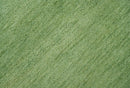 Solid Green Woolen Hand Tufted contemporary 8x10 wool Rug