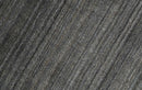 Modern Solid Silver and Charcoal Shaded 5x7 Blended Wool Area Rug