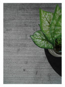 Modern Solid Gray Shaded 5x7 Blended Wool Hand Woven Area Rug