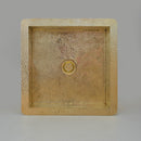 Solid Unlacquered Brass Undermount Hammered Sink, Kitchen Bar Sink