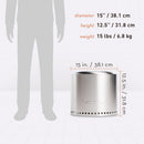 Solo Stove Ranger/Bonfire/Yukon 2.0, Smokeless Fire Pit