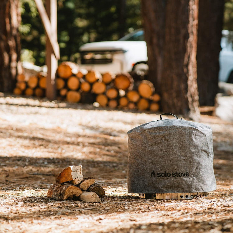 Solo Stove Shelter Protective Fire Pit Cover for Round Fire Pits Water