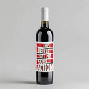 Some Action Wine Label
