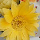 Sunshine On My Shoulder | Paper Sunflower and Poppy Bouquet