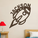 Space Rocket Name Sign