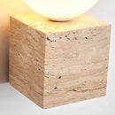 Spela Travertine Wall Lamp