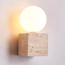 Spela Travertine Wall Lamp