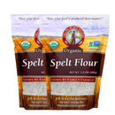 Organic Spelt Flour | Pack of 2 | 1.5 lb | Non-GMO | Grain Place Foods
