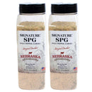 Salt, Pepper, Garlic Seasoning | Pack of 2 | 24 oz | Nebraska Star Beef