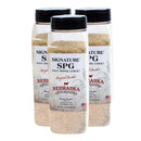 Salt, Pepper, Garlic Seasoning | Pack of 3 | 24 oz | Nebraska Star Beef