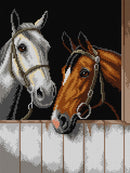 Spick and Span 3091J Needlepoint canvas for halfstitch without yarn