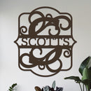 Split Monogram Sign