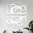 Split Monogram Sign