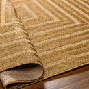 Dyami Flatweave Faux Jute Outdoor Rug