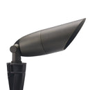Spot Light Outdoor Fixture with Long Shroud – Die-Cast Brass for MR16