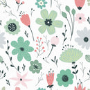Spring Field Flowers Wallpaper