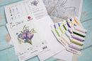 Spring Flowers B1404L Counted Cross-Stitch Kit