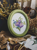 Spring Flowers B1404L Counted Cross-Stitch Kit
