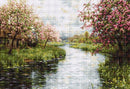 Spring Landscape B545L Counted Cross-Stitch Kit