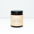 Happy Birthday Jar Candle