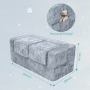 Convertible Kids Modular Couch-Glow Pattern