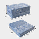 Convertible Kids Modular Couch-Glow Pattern