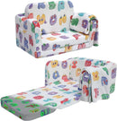 Children's Fold Out Sofa with Blanket