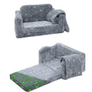 Children's Fold Out Sofa with Blanket