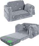 Children's Fold Out Sofa with Blanket