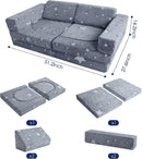 10-Piece Kids Play Couch