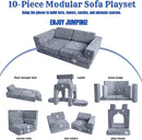 10-Piece Kids Play Couch