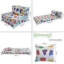 Convertible Kids Foldable Floor Mattress