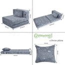 Convertible Kids Foldable Floor Mattress