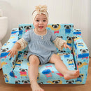 Children's Fold Out Sofa with Patterns